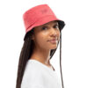 Chapéu Travel Bucket Hat Red Black